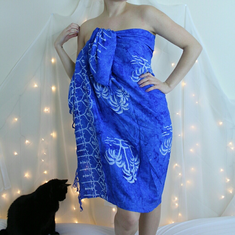 **LAST CALL** Blue beach wrap