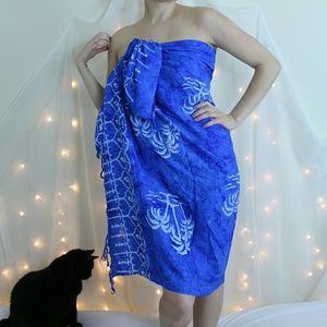 **LAST CALL** Blue beach wrap