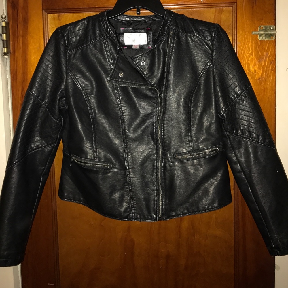 Leather jacket