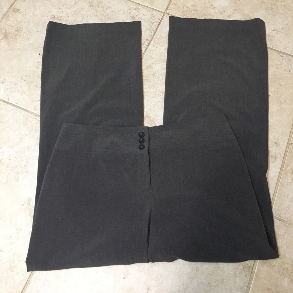 Gray dress pants