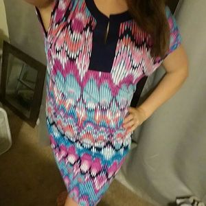 Psychedelic Laundry by Shelli Segal dress