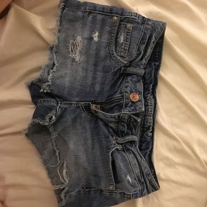American eagle denim shorts