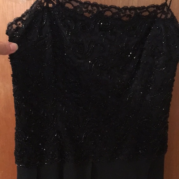 Black beaded dress - Picture 2 of 4