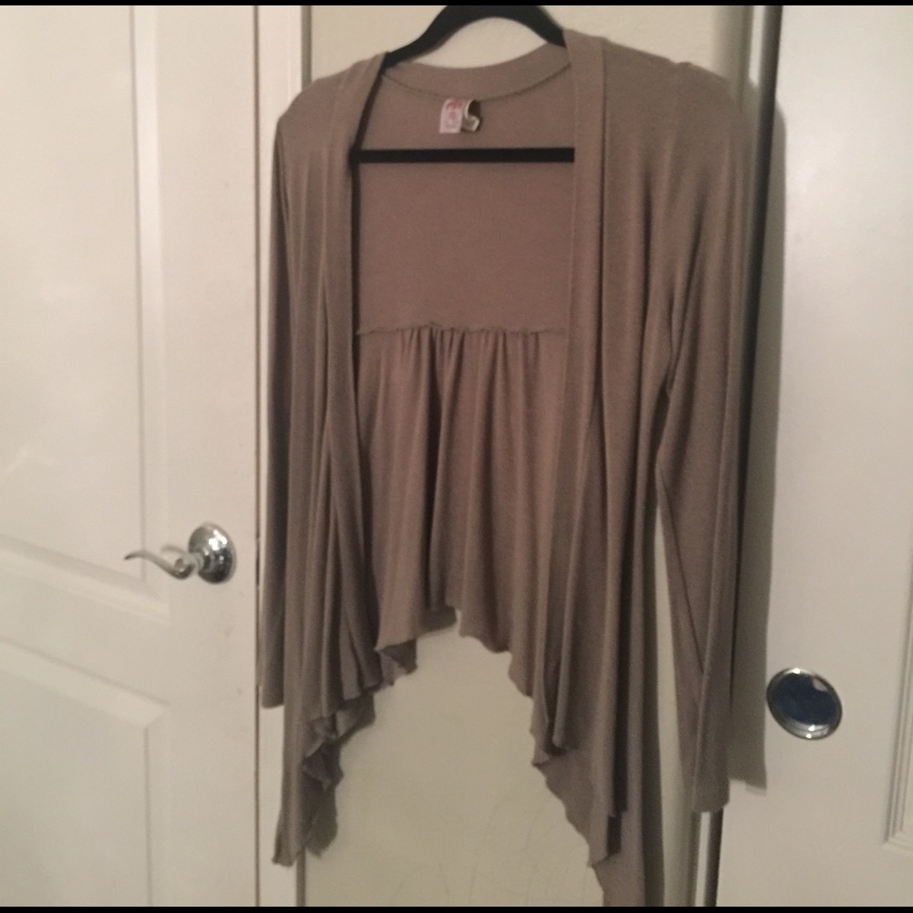 Float brown cardigan