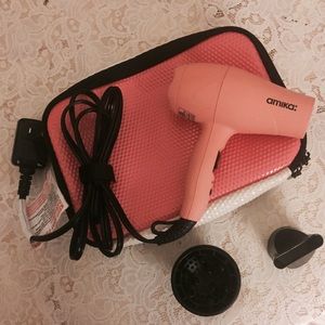 Amika travel hairdryer