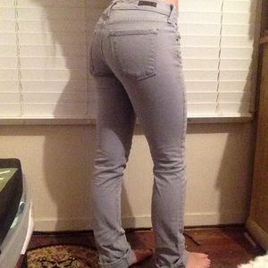 Lucky brand grey jeans straight style super soft!