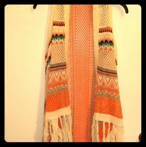 Sleeveless cardigan