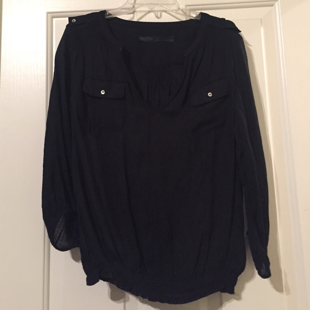 Zara black top