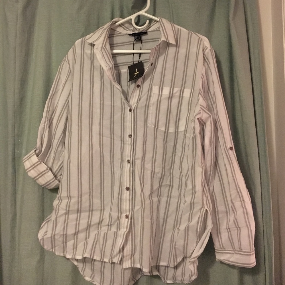 Cotton button down