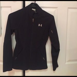 Under armour fitted fleece jacket