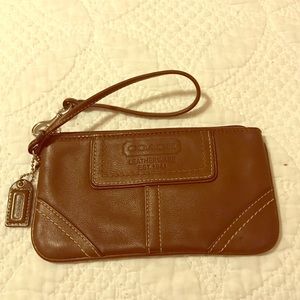 Authentic Coach Clutch