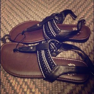 Cute thonged sandals