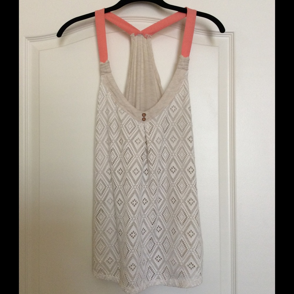 Racerback Lace Top