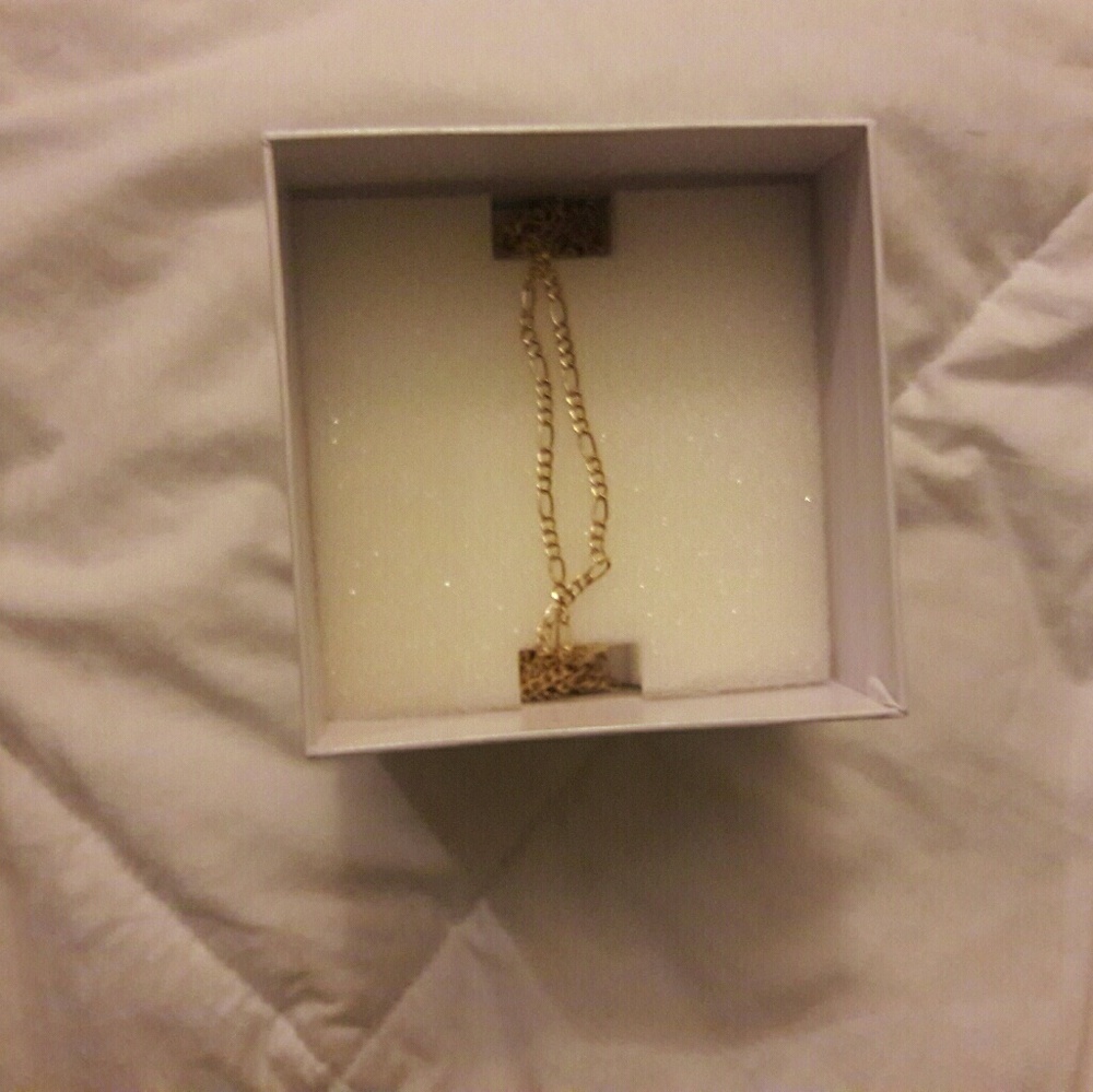 14k solid gold necklace...24inches long