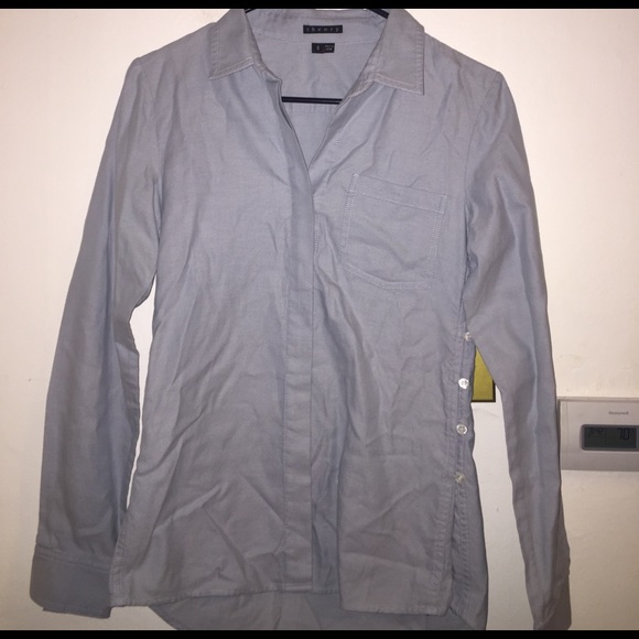 Theory Chambray Button-Up - Picture 1 of 3