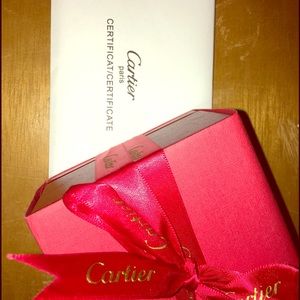 Gold Cartier ring size 5