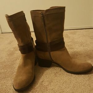 Mid calf boots