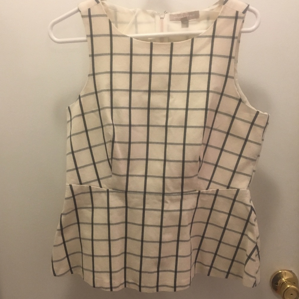 BANANA REPUBLIC | Peplum Sleeveless Top