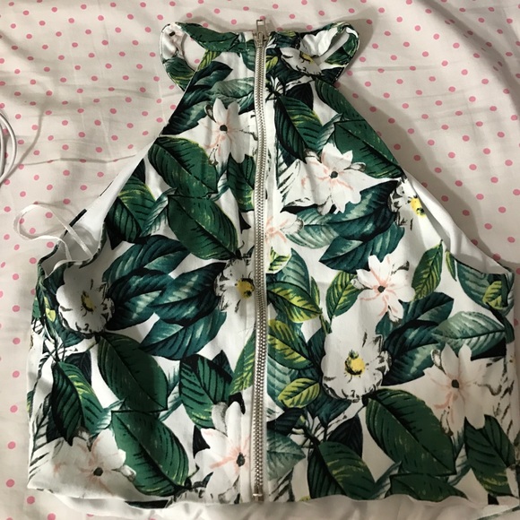 Flower crop top - Picture 2 of 3