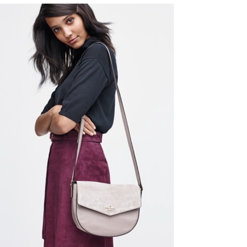 Leather and suede Kate Spade purse