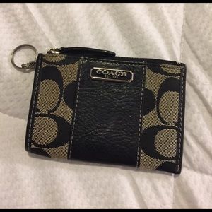 Black Coach Wallet