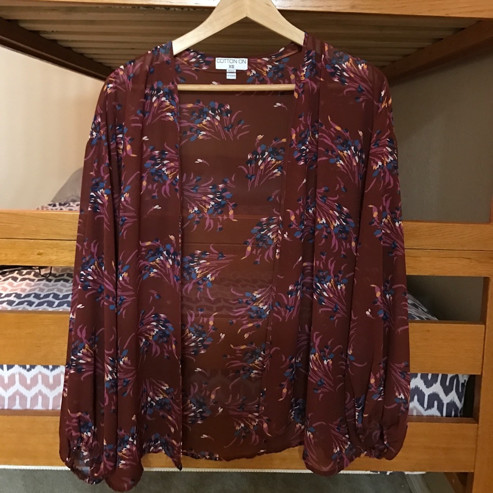 Floral Kimono.