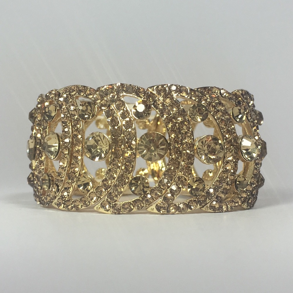 ⛵️Cliffwood Bracelet - Gold with Gold Crystals