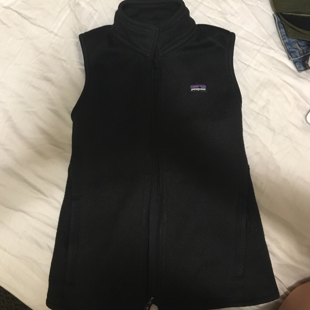 black women's patagonia vest