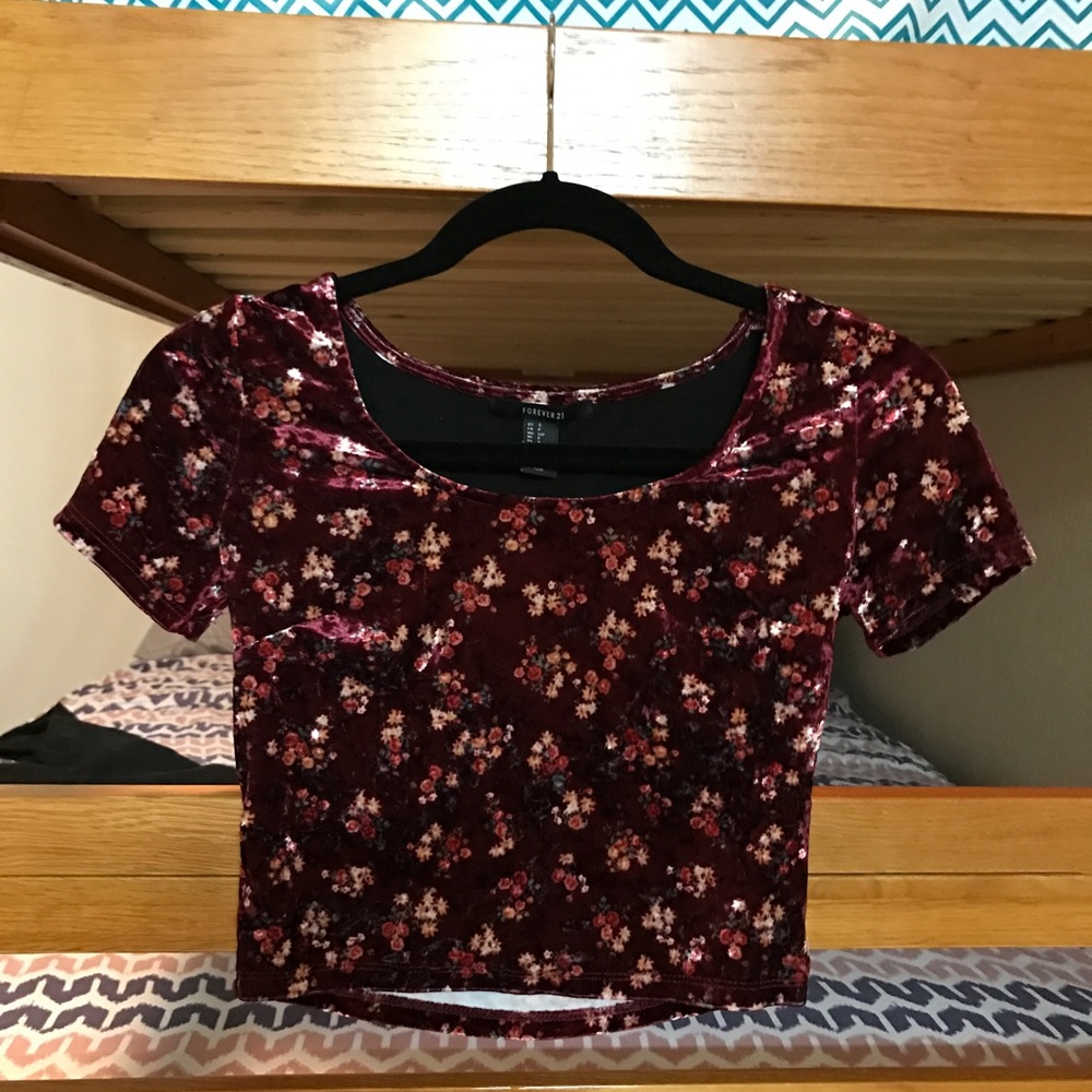 Floral Crop Top.