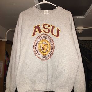 arizona state university crewneck
