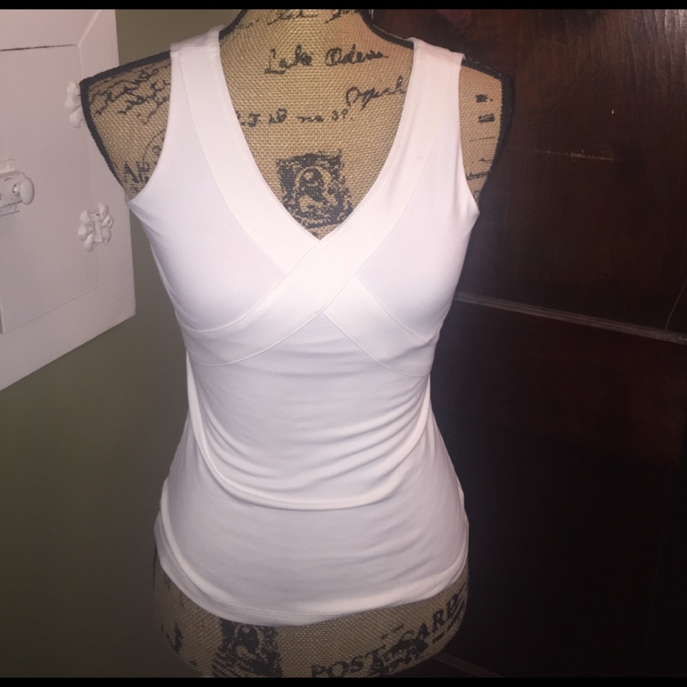 White Lululemon Tank (also available in black)