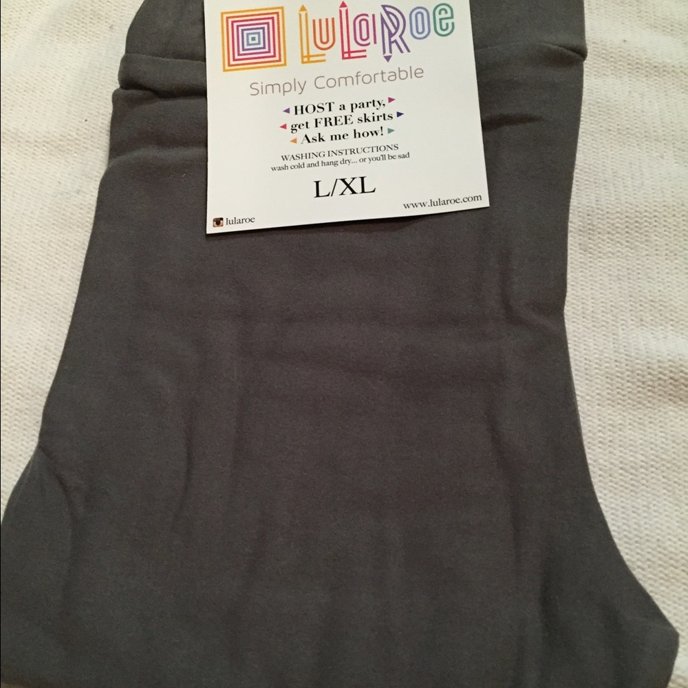 L/XL dark gray kids Lularoe leggings