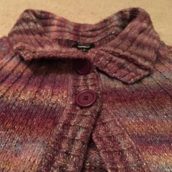 Express sweater short sleeve with 3 buttons on top - Picture 4 of 5