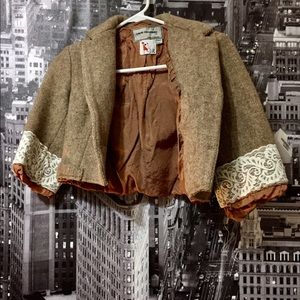 Vintage camel wool blazer from Urban Outfitters