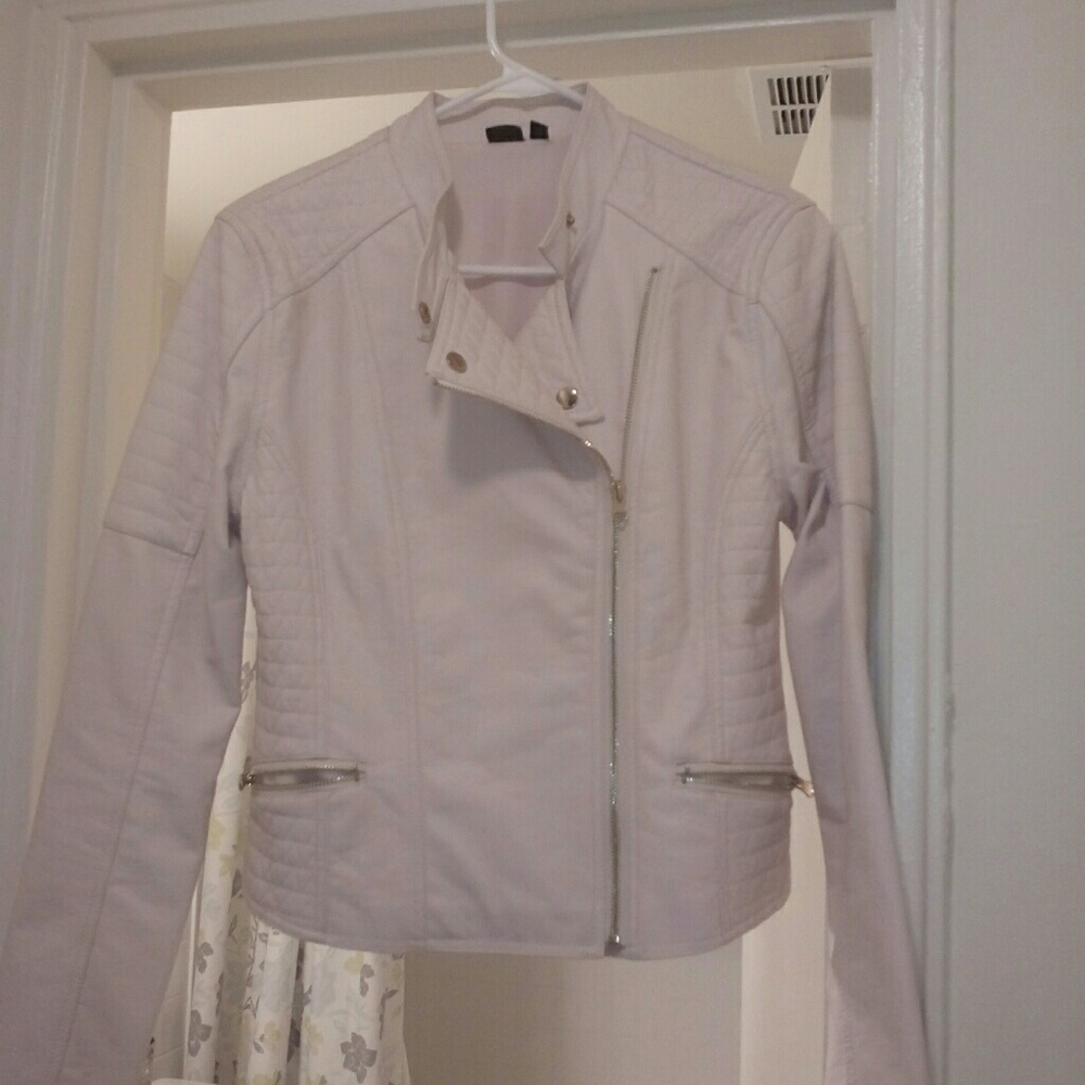 Leather jacketlightpink is from seventeen magazine