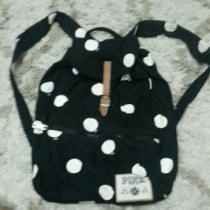 VS PINK polka dot  backpack