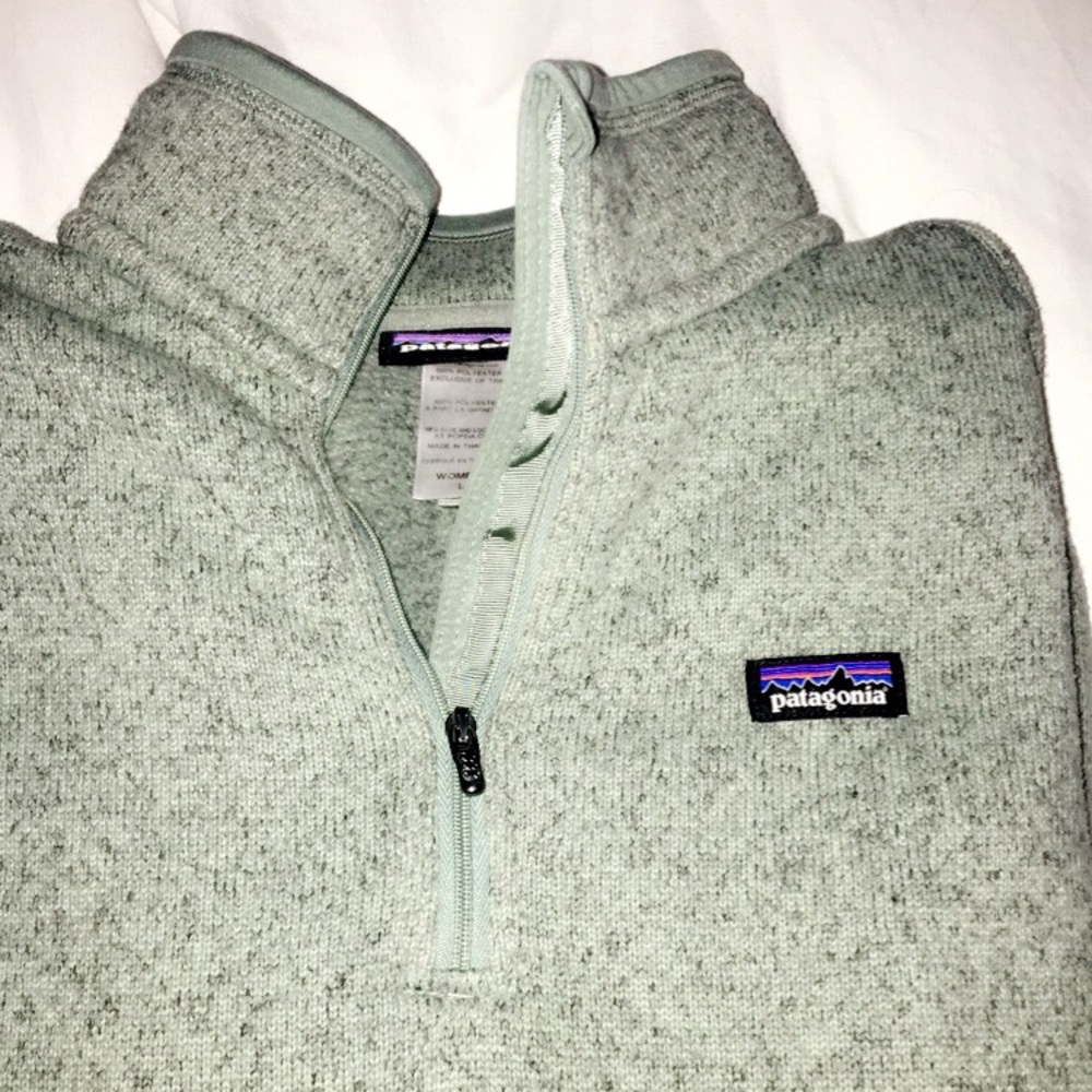 GREEN BETTER SWEATER PATAGONIA SIZE L
