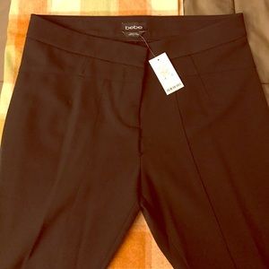 Bebe crop black pants