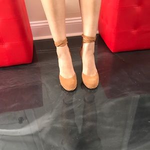 Seychelles drift heel tan