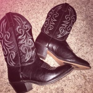 Black Cowboy boots