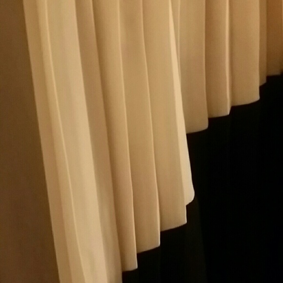 Express Pleated Shark Bite Skirt - Picture 2 of 2