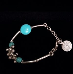 NEW! Beautiful Indian Turquoise Color Bracelet