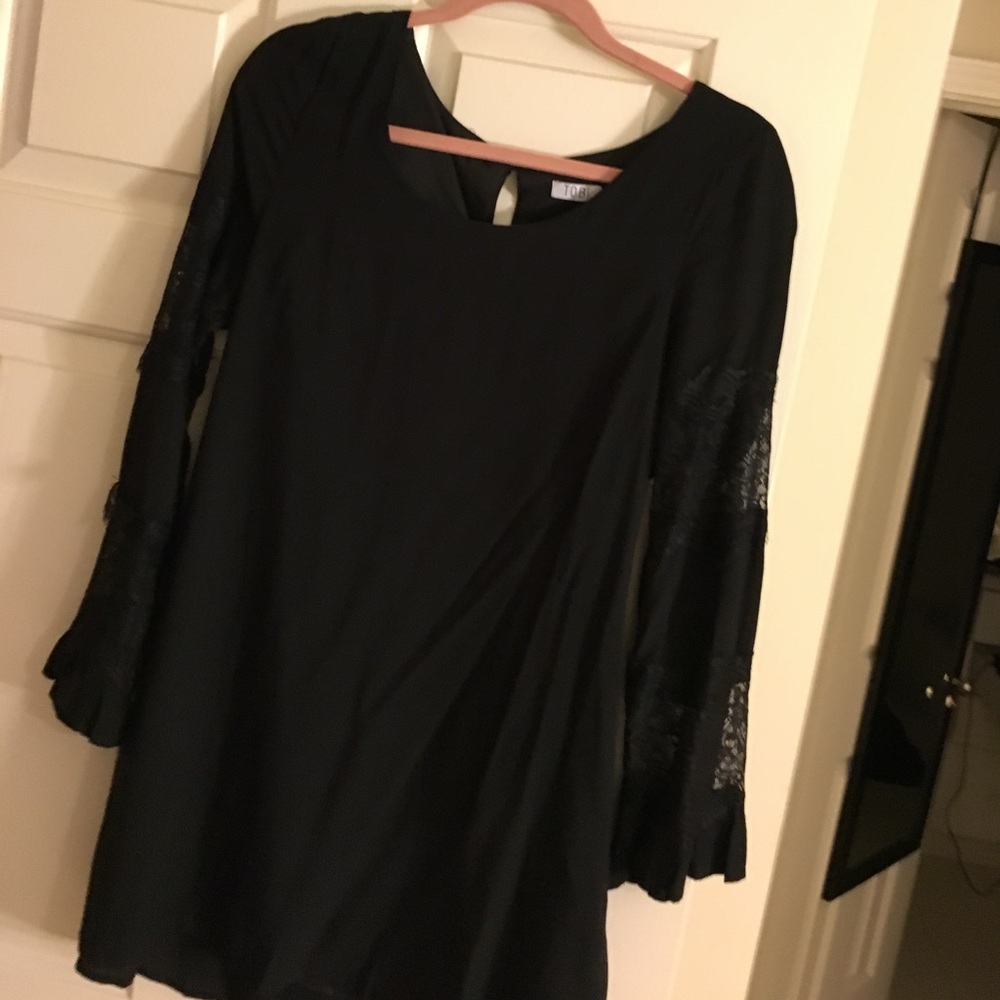 Black Tobi long sleeve dress