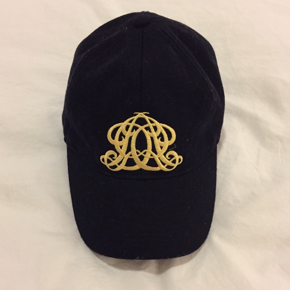 J.Crew Wool Monogram Baseball Hat