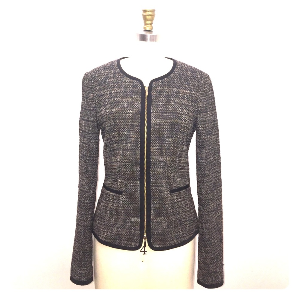 HUGO BOSS Tweed Jacket Size 2