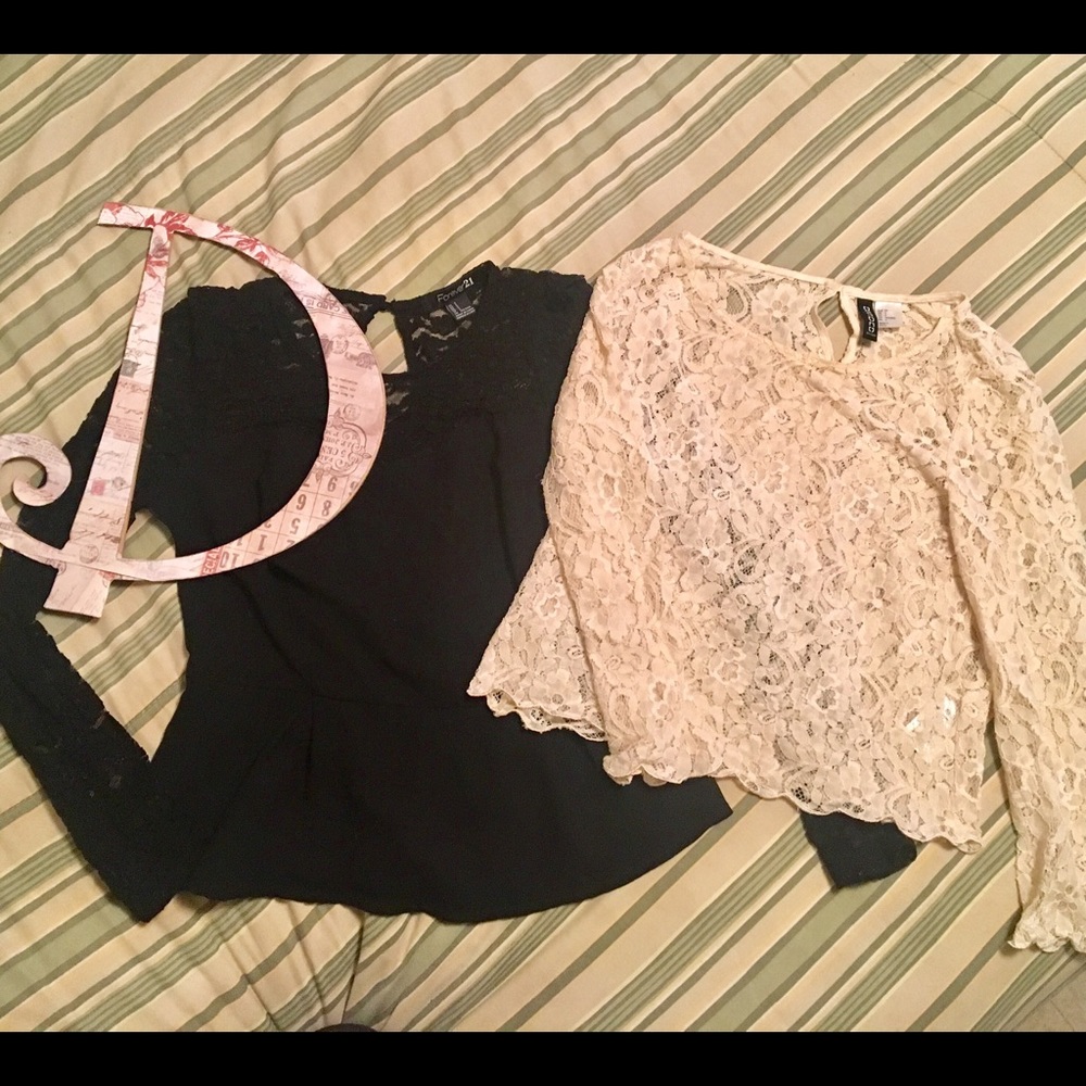 Lace dressy blouses