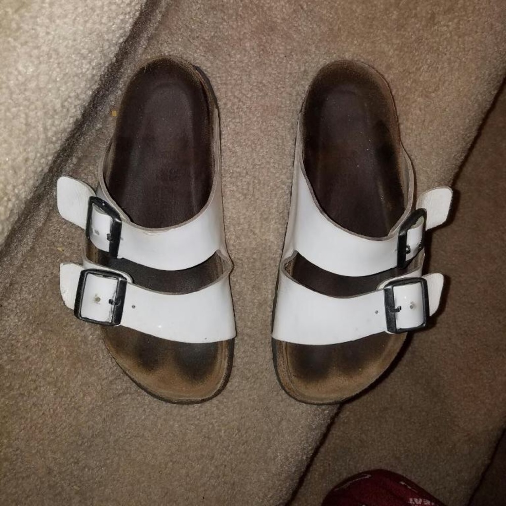 White birkenstocks