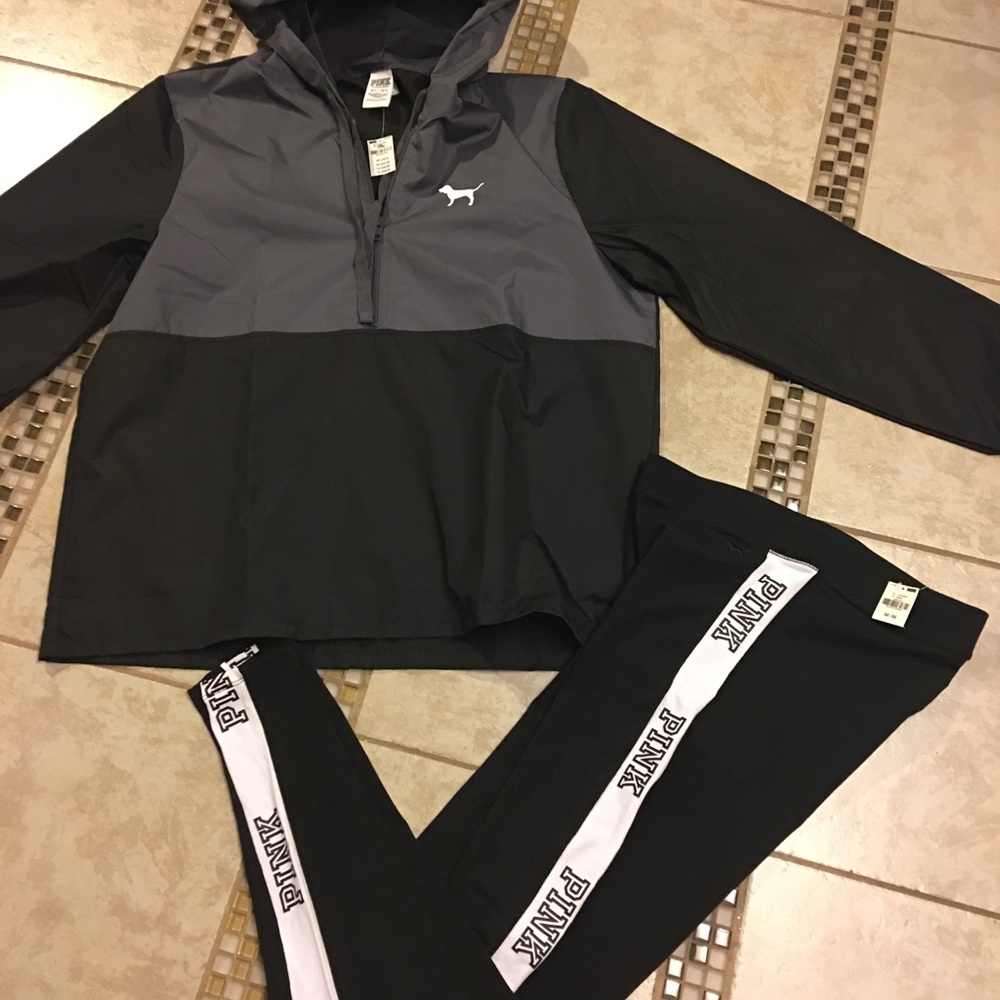 VS PINK ANORAK And leggings - Picture 1 of 3