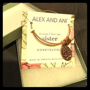 Alex and Ani Sister Charm Bracelet