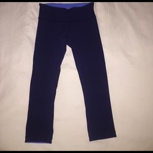 Lululemon Reversible Wunder Under Crop